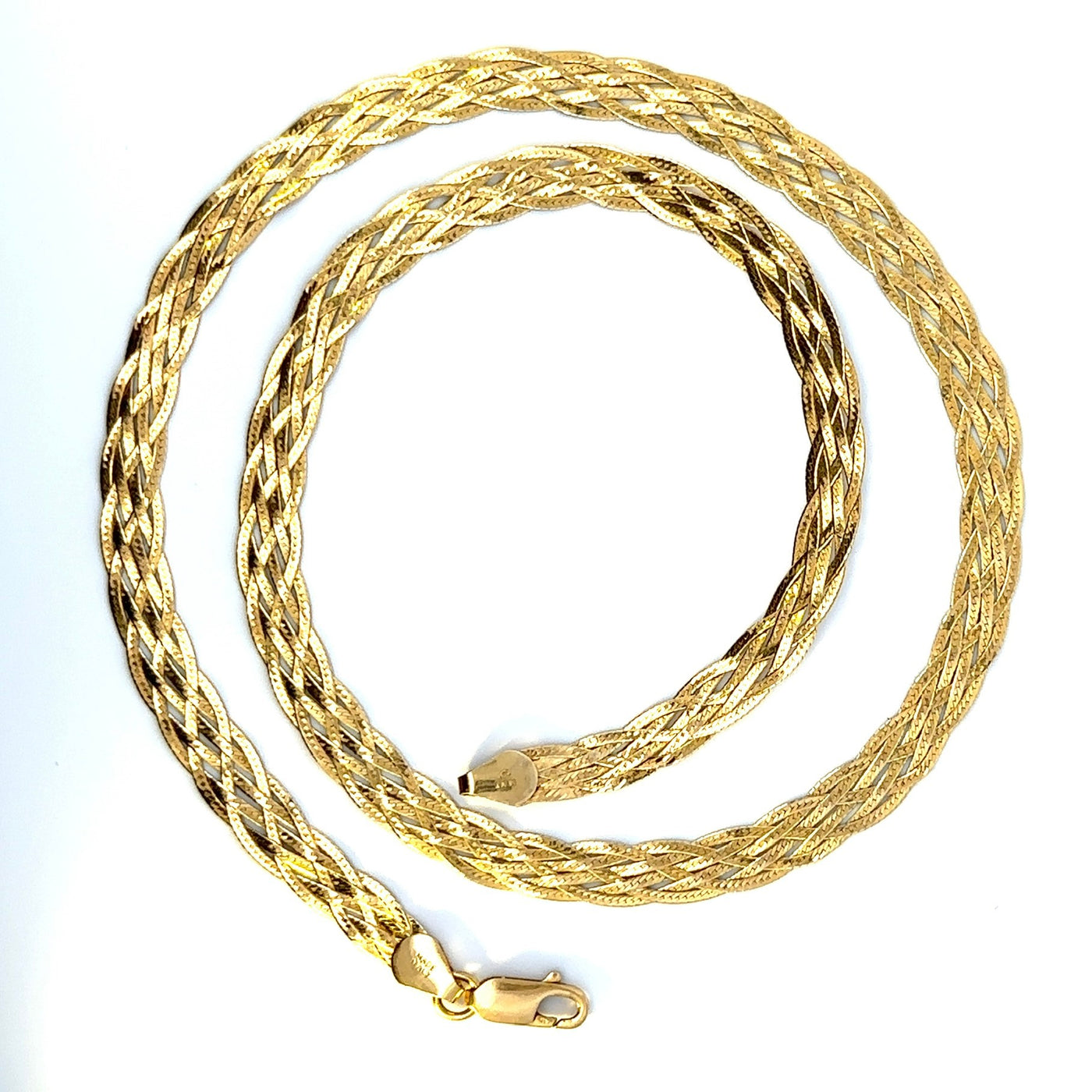 Vintage Braided Serpentine Chain no. 15