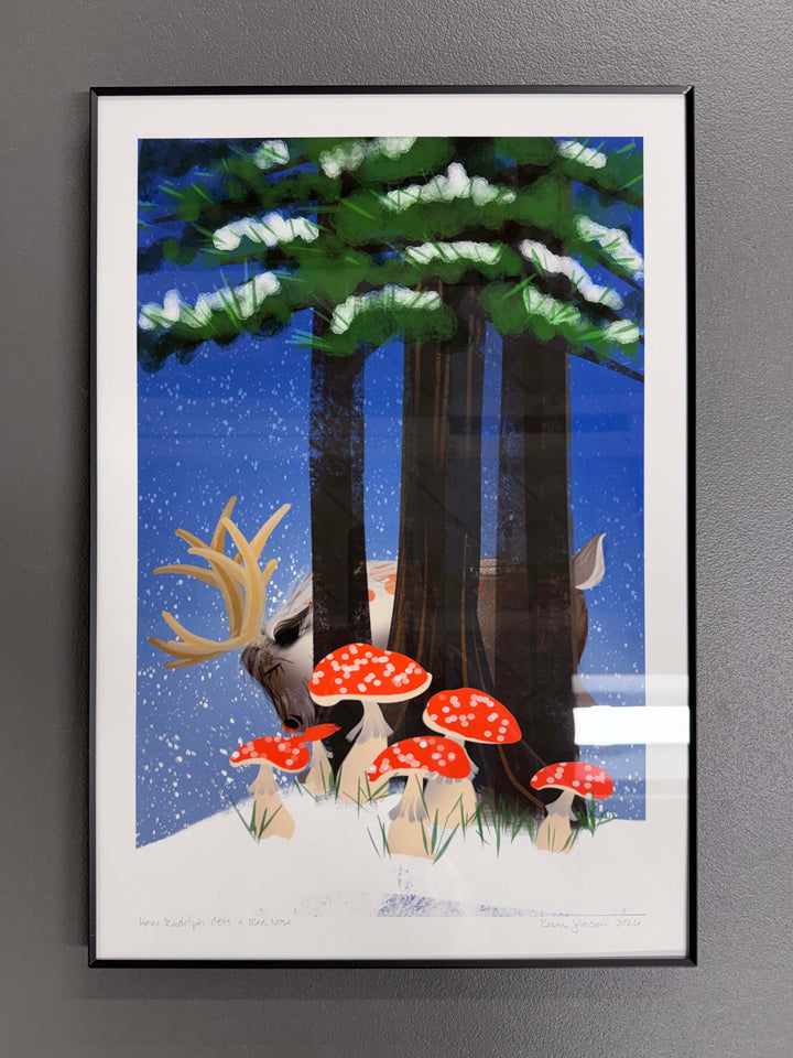 How Rudolph Gets a Red Nose