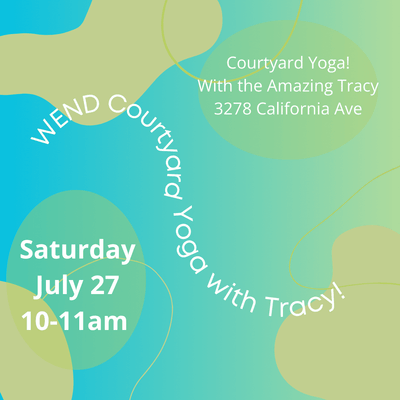 July 27 Saturday Yoga  with Tracy