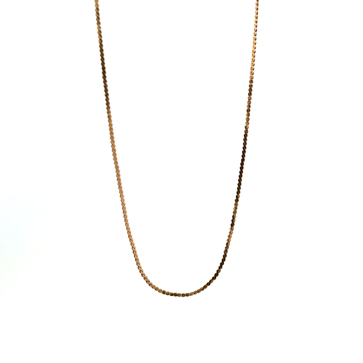 Vintage Gold Serpentine Chain no.57