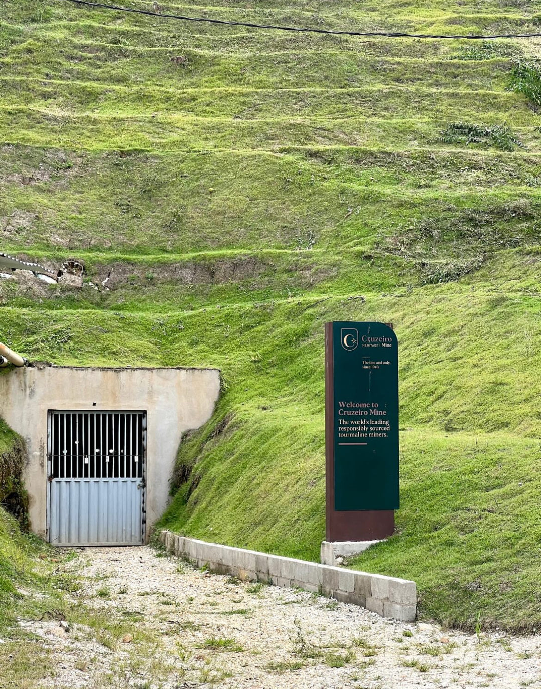 Teal Tourmaline Necklace