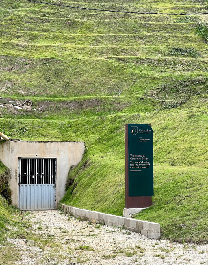 Teal Tourmaline Necklace