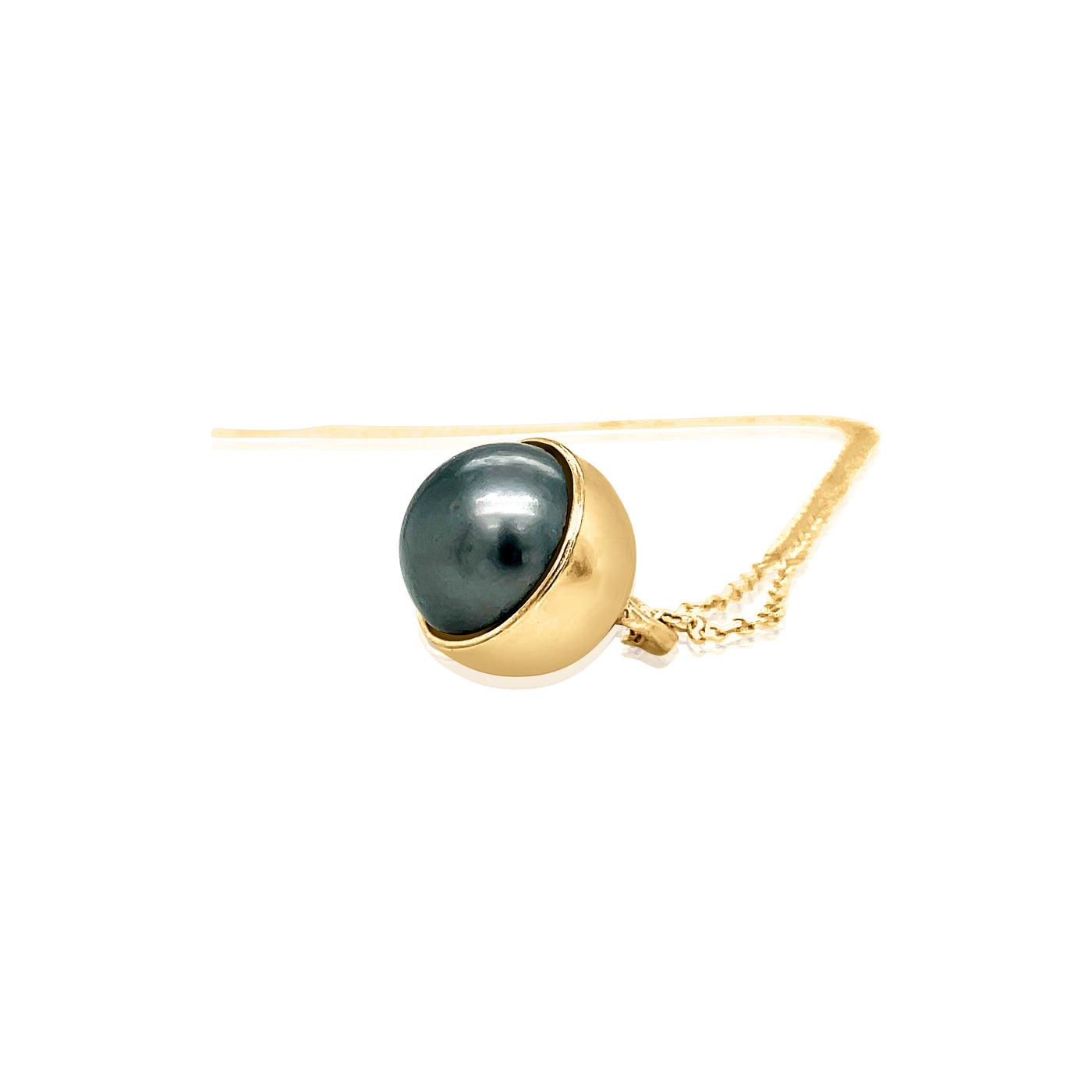 Dipped Tahitian Pearl Necklace