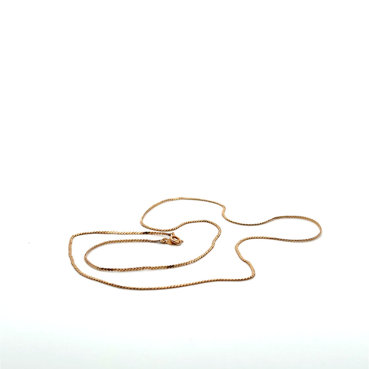 Vintage Gold Serpentine Chain no.57