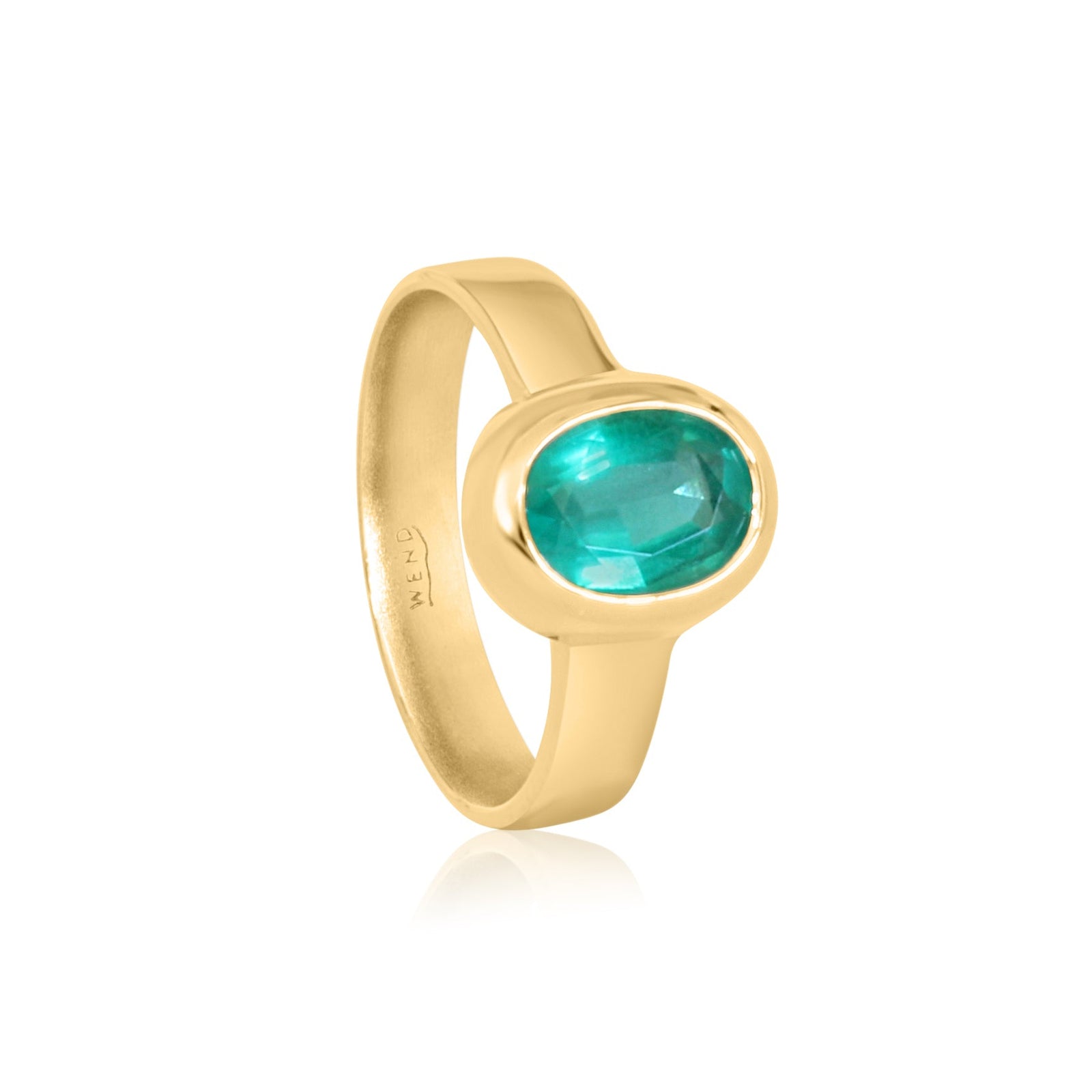 Evergreen Emerald Ring