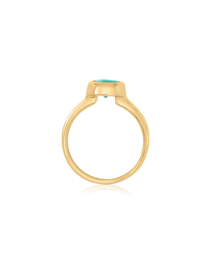 Evergreen Emerald Ring