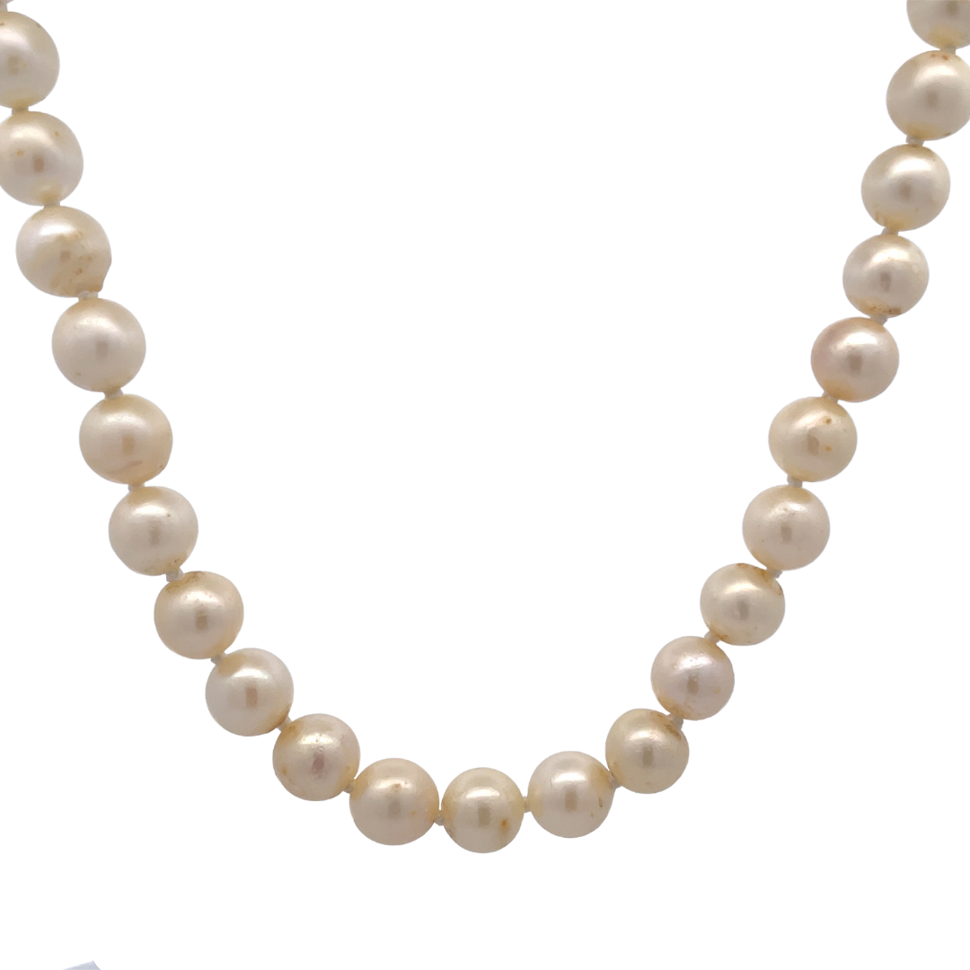Vintage Akoya Pearl necklaces