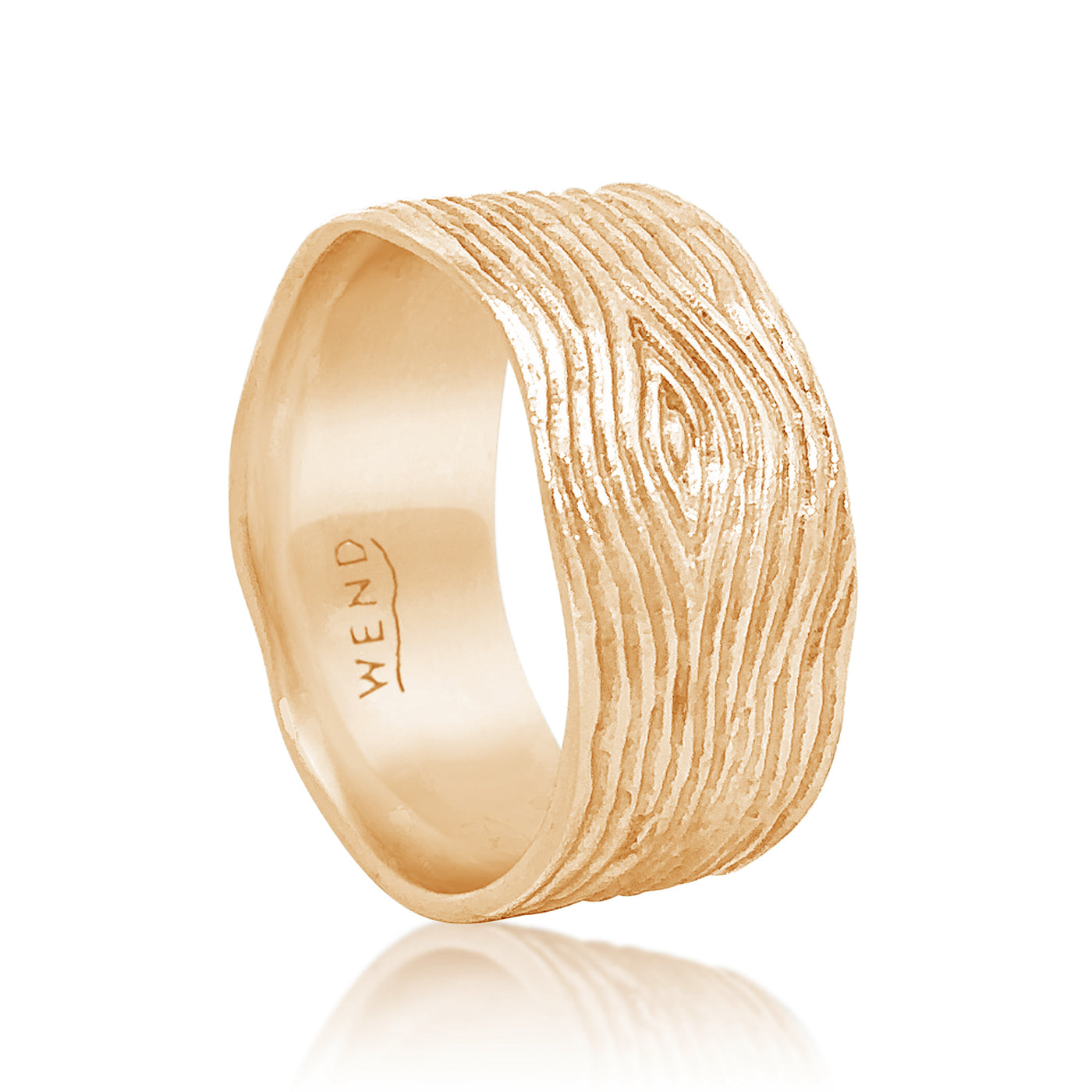 Knots Yellow Gold Extra-Wide Band