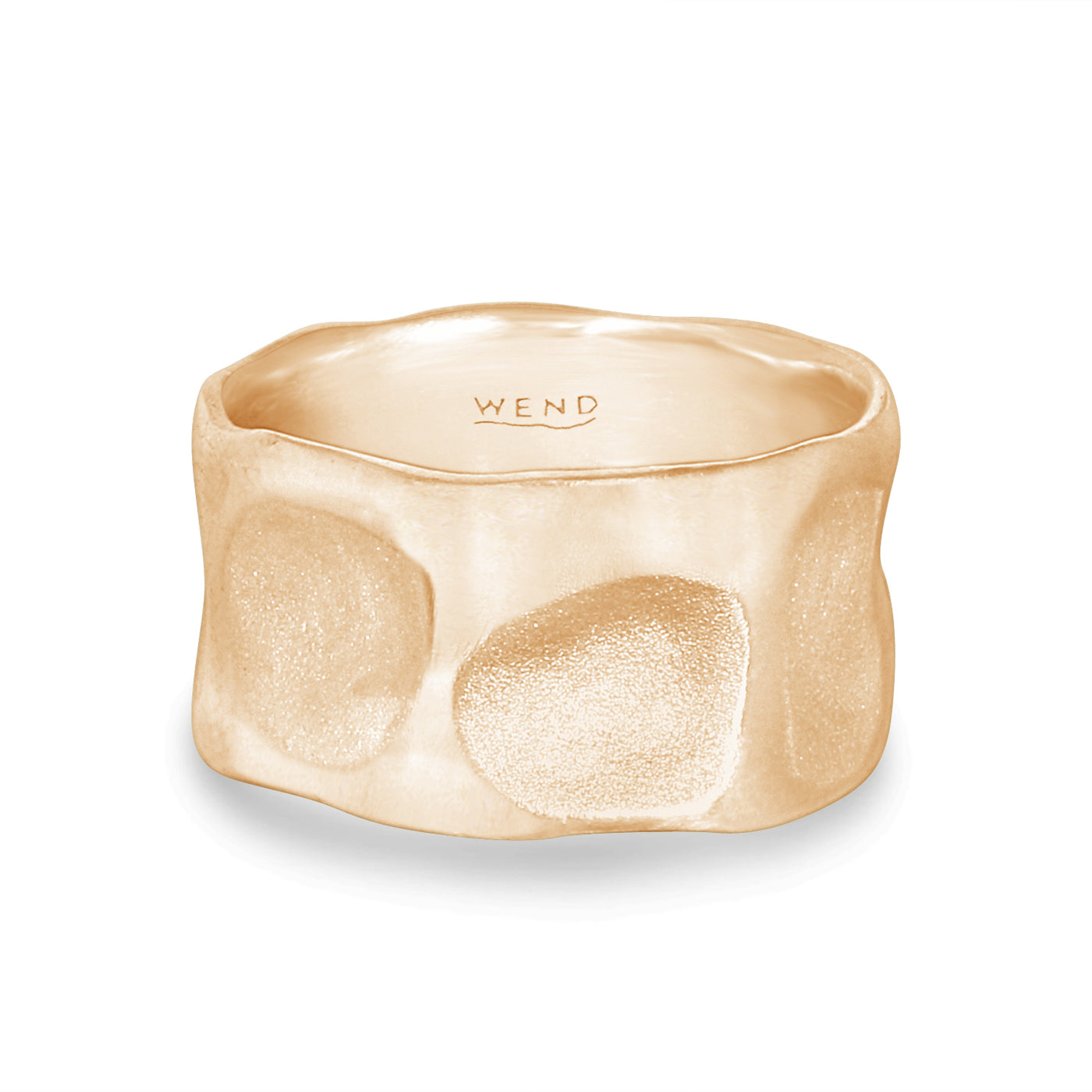 Lagoon Yellow Gold Extra-Wide Band