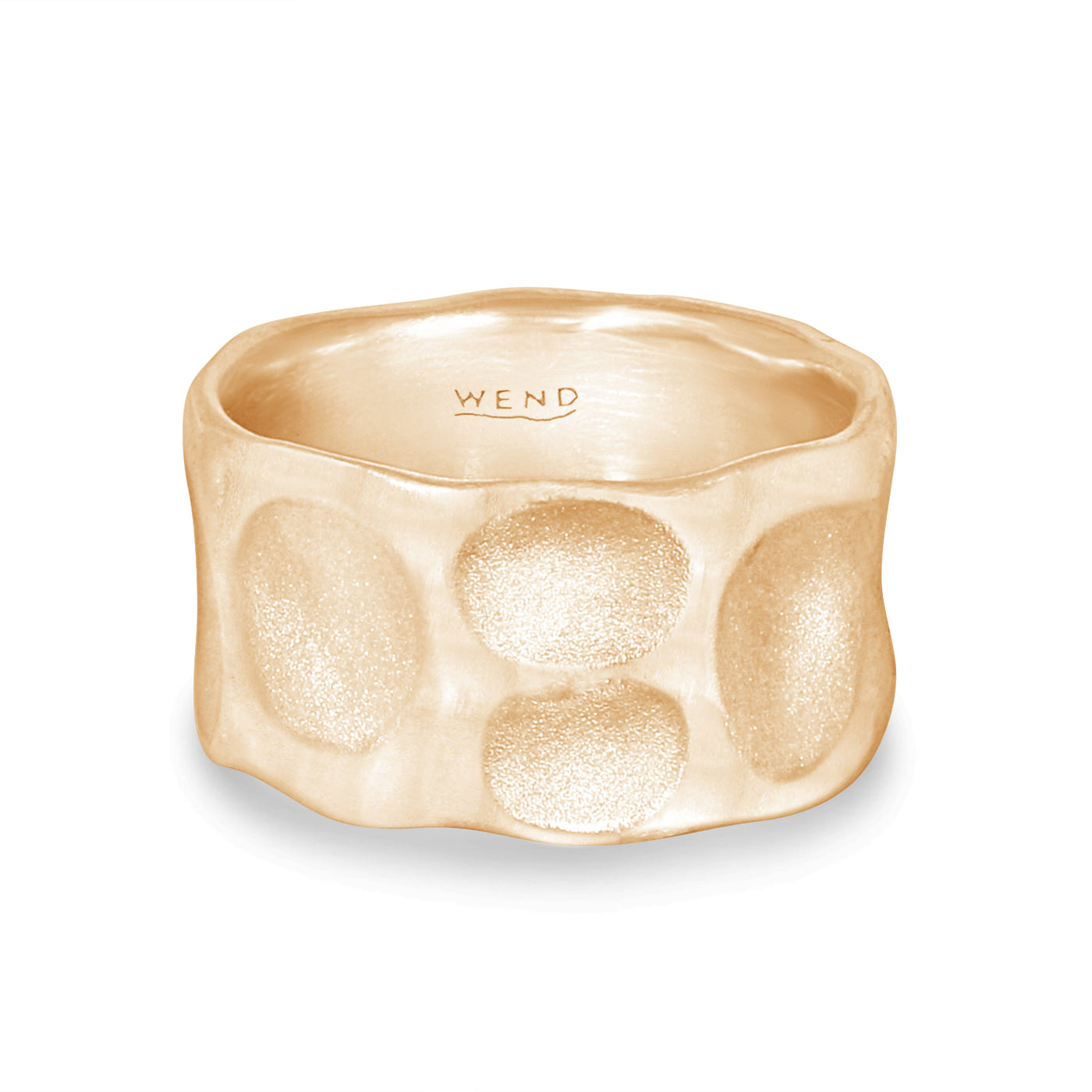 Lagoon Yellow Gold Extra-Wide Band