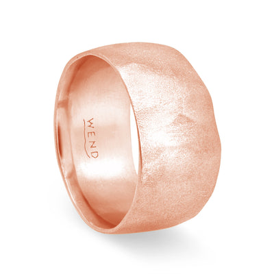 Sandstone Red Gold Extra-Wide Band