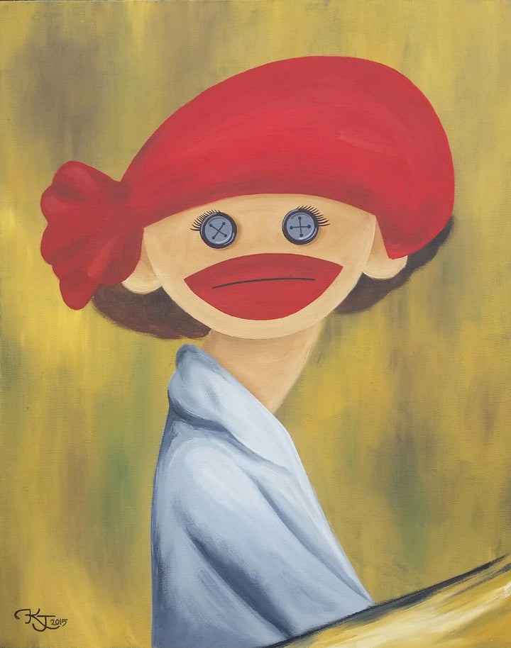 Sock Monkey Corn Poppy