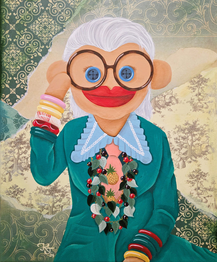 Sock Monkey Iris Apfel