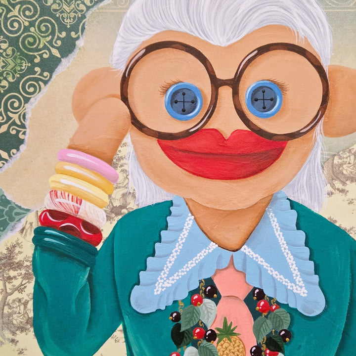 Sock Monkey Iris Apfel