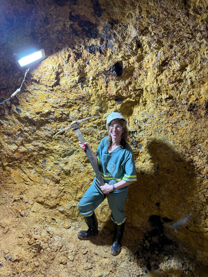 Teal Tourmaline Necklace