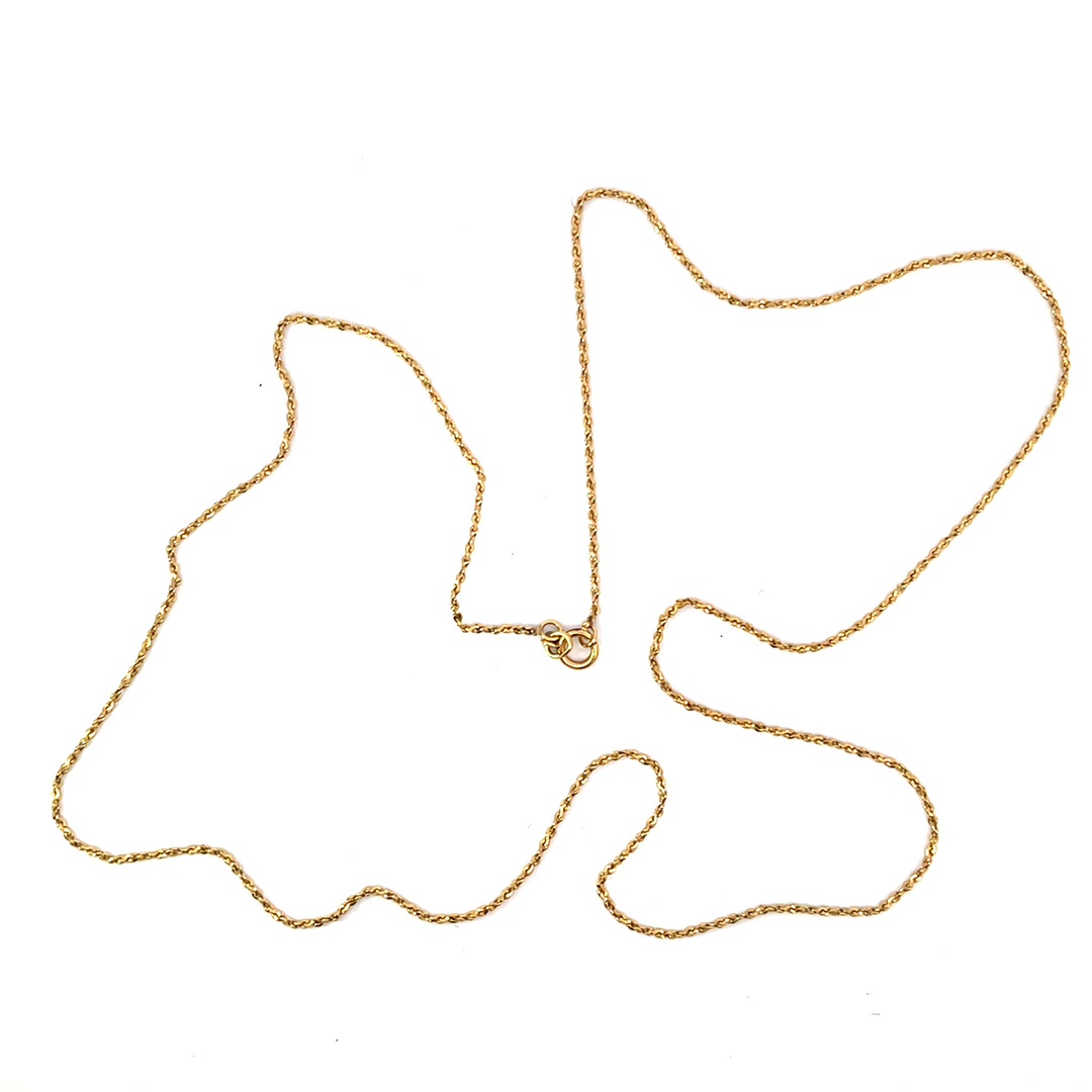 Vintage Gold Chain no.40