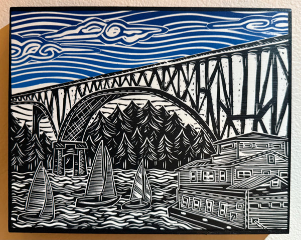 Under the Aurora Bridge