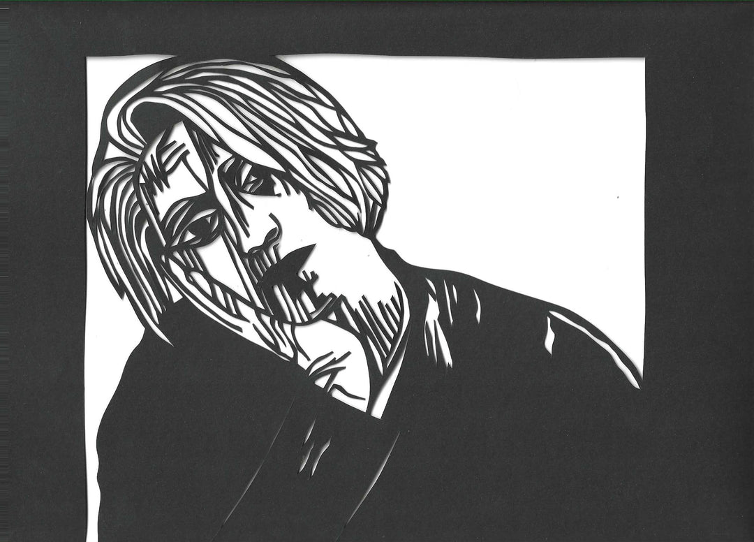 Papercut Portrait with Sara McMahon - Monday, April 13th, 2025 6:00pm-8:30pm