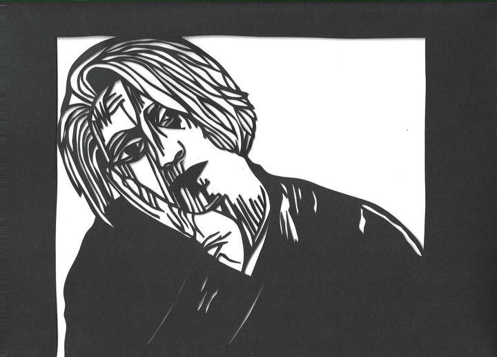 Papercut Portrait with Sara McMahon - Monday, April 13th, 2025 6:00pm-8:30pm