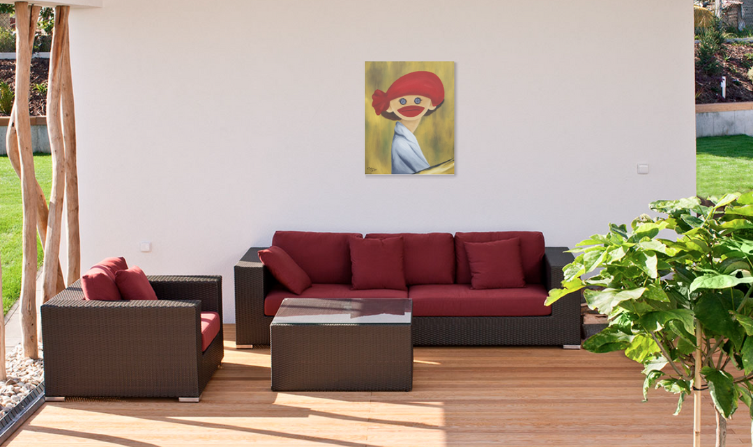 Sock Monkey Corn Poppy