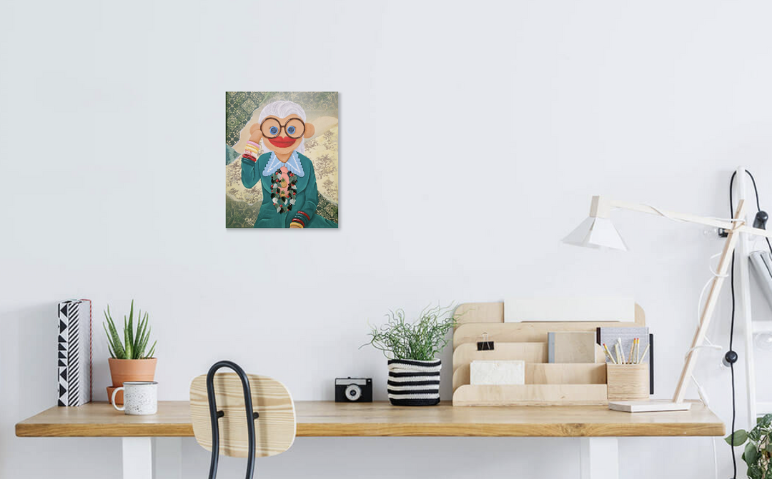 Sock Monkey Iris Apfel