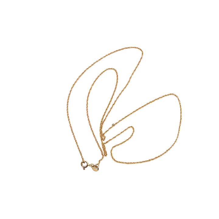 Vintage Gold Rope Chain no.60