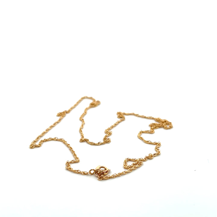 Vintage Gold Chain no.62