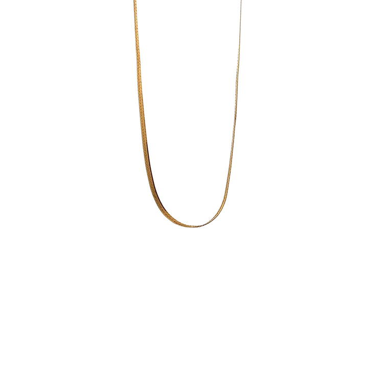 Vintage Gold Herringbone Bracelet no.56