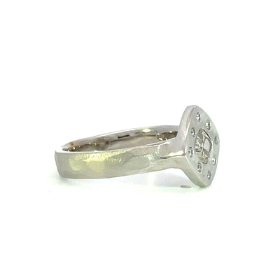 Nova Diamond Ring White Gold